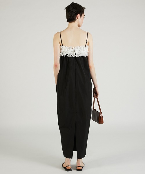 PRANK PROJECT(プランクプロジェクト)の「ラッフルバルーンドレス / Ruffle Balloon Dress(ワンピース・レディース・ブラック/グレー・36/38)」の11枚目の写真