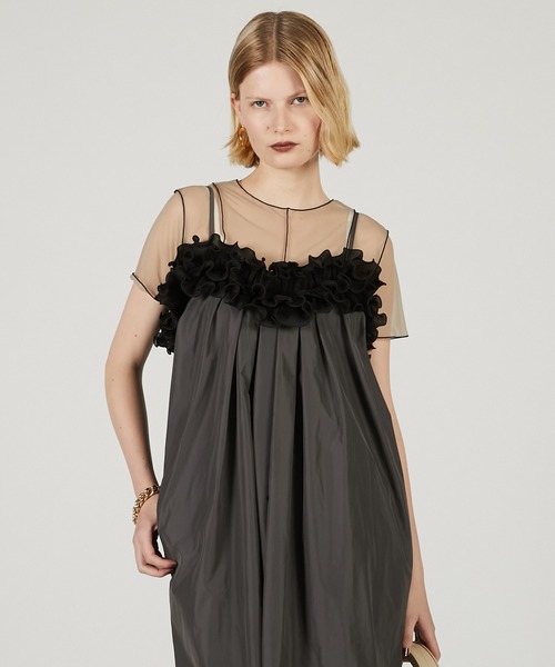 ワンピース PRANK PROJECT Ruffle Balloon Dress ラッフルバルーンドレス / Ruffle Balloon Dress（ワンピース