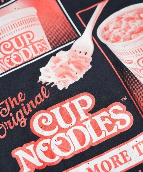 THRIFTY LOOK（スリフティールック）の「THRIFTY LOOK / THRIFTY "CUP NOODLES" TEE カップヌードル　日清（Tシャツ/カットソー・メンズ・ブラック/ホワイト/ホワイト系1・LARGE/X-LARGE/MEDIUM）」の10枚目の写真