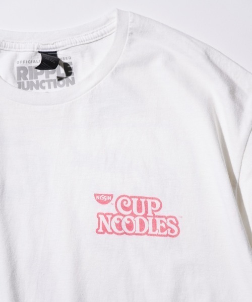 THRIFTY LOOK（スリフティールック）の「THRIFTY LOOK / THRIFTY "CUP NOODLES" TEE カップヌードル　日清（Tシャツ/カットソー・メンズ・ブラック/ホワイト/ホワイト系1・LARGE/X-LARGE/MEDIUM）」の21枚目の写真