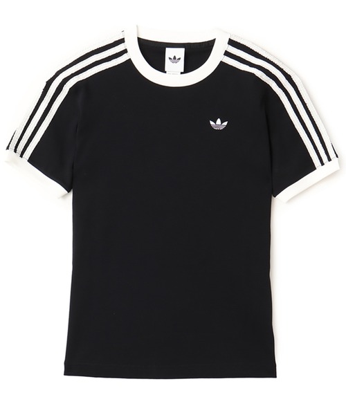 Tシャツ・カットソー ADIDAS RUFFLE 3S TEE 5FT2245 adidas RUFFLE 3S TEE / アディダス ラッフル スリーストライプ