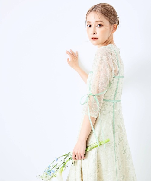 オケージョン　ワンピース セール】《2025新作》【オケージョンドレス/結婚式/お呼ばれ