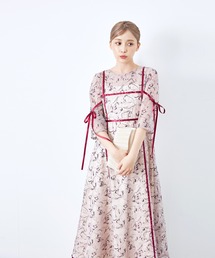 CELEN（セレン）の「【オケージョンドレス/結婚式/お呼ばれ】マルチway フラワーオーガンジーワンピース（ドレス）」