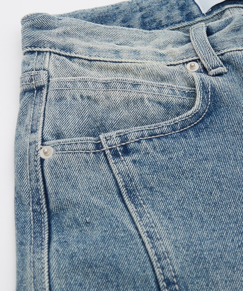 improves(インプローブス)の「ミドルライズ ワイドジーンズ(デニムパンツ・メンズ・ブルー/ブラック・LARGE/MEDIUM/SMALL)」の9枚目の写真