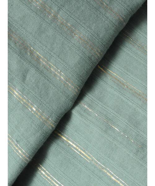 Ungrid（アングリッド）の「オフショルラメドビーハーフスリーブブラウス（シャツ/ブラウス・レディース・グリーン/オフホワイト/ブラック・FREE）」の11枚目の写真