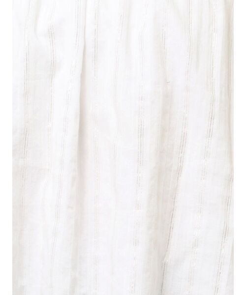 Ungrid（アングリッド）の「オフショルラメドビーハーフスリーブブラウス（シャツ/ブラウス・レディース・グリーン/オフホワイト/ブラック・FREE）」の13枚目の写真