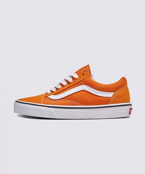 VANS(バンズ)の「オールドスクール(スニーカー・メンズ・オレンジ/オリーブ/ライトブラウン・4.5/5/5.5/6/6.5/7/7.5/8/8.5/9/9.5/10/10.5/11/11.5/12/4)」の2枚目の写真