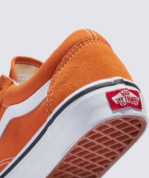 VANS(バンズ)の「オールドスクール(スニーカー・メンズ・オレンジ/オリーブ/ライトブラウン・4.5/5/5.5/6/6.5/7/7.5/8/8.5/9/9.5/10/10.5/11/11.5/12/4)」の5枚目の写真