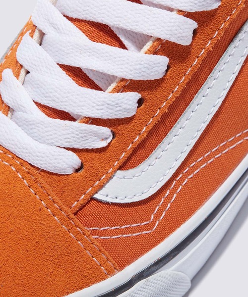 VANS(バンズ)の「オールドスクール(スニーカー・メンズ・オレンジ/オリーブ/ライトブラウン・4.5/5/5.5/6/6.5/7/7.5/8/8.5/9/9.5/10/10.5/11/11.5/12/4)」の16枚目の写真