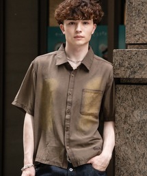 kutir（クティール）の「VINTAGELIKE RAYON CROPPED SHIRT／ヴィンテージライクレーヨンクロップドシャツ（シャツ/ブラウス）」