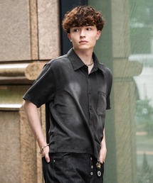 kutir(NeB[)VINTAGELIKE RAYON CROPPED SHIRT^Be[WCN[NbvhVc(Vc/uEX)