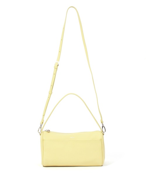 Beau're（ヴュレ）の「BEAURE Simple ボストン Bag（ボストンバッグ・レディース・ペールイエロー/ブラウン/ブラック・FREE）」の20枚目の写真
