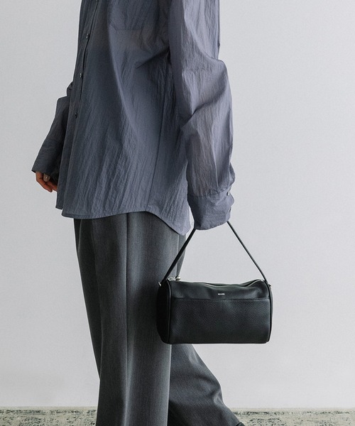 Beau're（ヴュレ）の「BEAURE Simple ボストン Bag（ボストンバッグ・レディース・ペールイエロー/ブラウン/ブラック・FREE）」の16枚目の写真