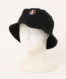 cachenez（カシュネ）の「カシュネ cache nez / SHL Decoy刺繍BUCKET-（NewhattanBODY）（キャップ）」