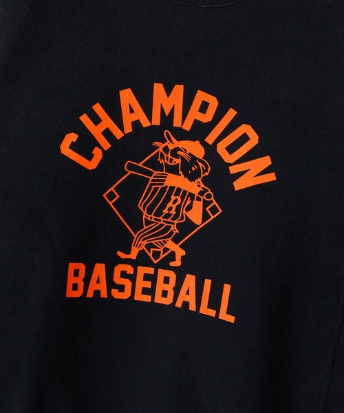 Champion(チャンピオン)の「【Champion/チャンピオン】メンズ リバースウィーブ(R) クルーネックスウェットシャツ(スウェット・メンズ・マルーン/ネイビー系1/ブラック系その他・X-LARGE/LARGE/MEDIUM)」の4枚目の写真