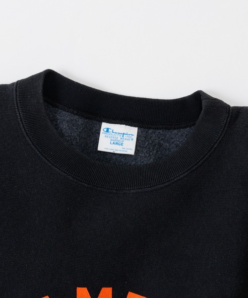 Champion(チャンピオン)の「【Champion/チャンピオン】メンズ リバースウィーブ(R) クルーネックスウェットシャツ(スウェット・メンズ・マルーン/ネイビー系1/ブラック系その他・X-LARGE/LARGE/MEDIUM)」の6枚目の写真