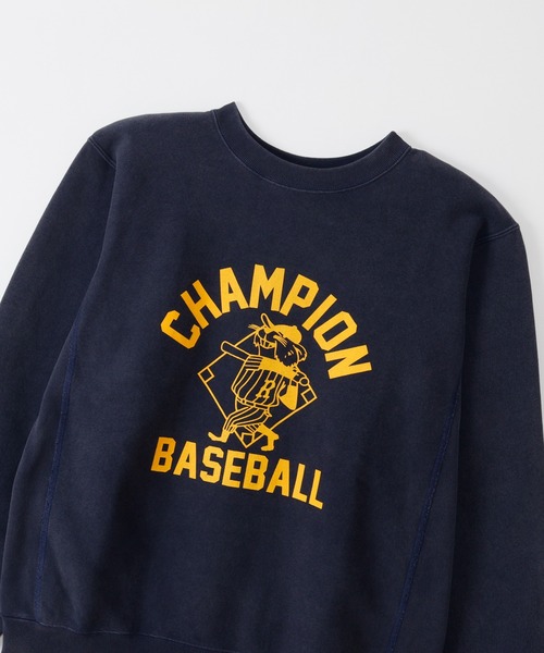 Champion(チャンピオン)の「【Champion/チャンピオン】メンズ リバースウィーブ(R) クルーネックスウェットシャツ(スウェット・メンズ・マルーン/ネイビー系1/ブラック系その他・X-LARGE/LARGE/MEDIUM)」の8枚目の写真