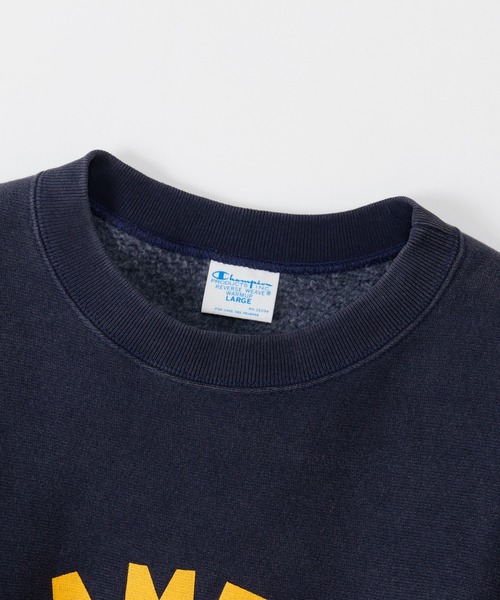 Champion(チャンピオン)の「【Champion/チャンピオン】メンズ リバースウィーブ(R) クルーネックスウェットシャツ(スウェット・メンズ・マルーン/ネイビー系1/ブラック系その他・X-LARGE/LARGE/MEDIUM)」の9枚目の写真