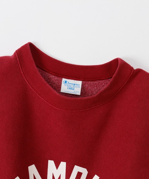 Champion(チャンピオン)の「【Champion/チャンピオン】メンズ リバースウィーブ(R) クルーネックスウェットシャツ(スウェット・メンズ・マルーン/ネイビー系1/ブラック系その他・X-LARGE/LARGE/MEDIUM)」の12枚目の写真