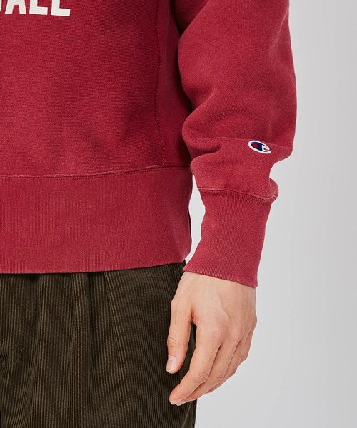 Champion(チャンピオン)の「【Champion/チャンピオン】メンズ リバースウィーブ(R) クルーネックスウェットシャツ(スウェット・メンズ・マルーン/ネイビー系1/ブラック系その他・X-LARGE/LARGE/MEDIUM)」の20枚目の写真