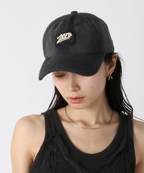 JEANASIS（ジーナシス）の「ロゴウォッシュドCAP/499165（キャップ・レディース・レッド系その他/ブラウン系その他/ブラック系その他・FREE）」の18枚目の写真