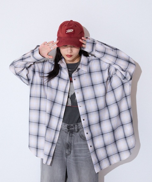 JEANASIS（ジーナシス）の「ロゴウォッシュドCAP/499165（キャップ・レディース・レッド系その他/ブラウン系その他/ブラック系その他・FREE）」の8枚目の写真