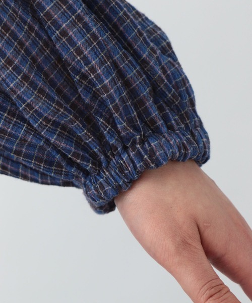 studio CLIP(スタディオクリップ)の「《高山都さんコラボ》コットン柄アソートフリルブラウス(シャツ/ブラウス・レディース・ブラウン/ブルー/その他1・FREE)」の17枚目の写真