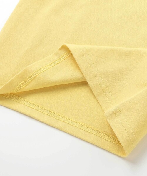 BeBe(ベベ)の「ちょうちょモチーフFLEURロゴ天竺フリル袖Tシャツ(90~160cm)(Tシャツ/カットソー・キッズ・ブルー/イエロー・120cm/130cm/140cm/150cm/110cm)」の16枚目の写真