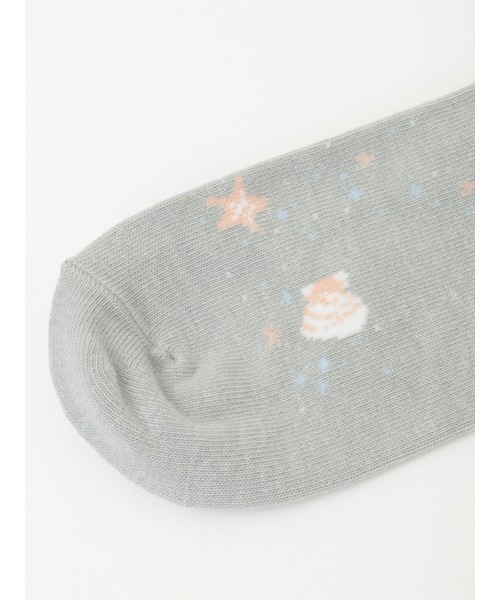 PINK HOUSE（ピンクハウス）の「さざ波とねこ柄ソックス（ソックス/靴下・レディース・ピンク/ライトブルー/アイボリー/ネイビー/グレー・フリー）」の22枚目の写真