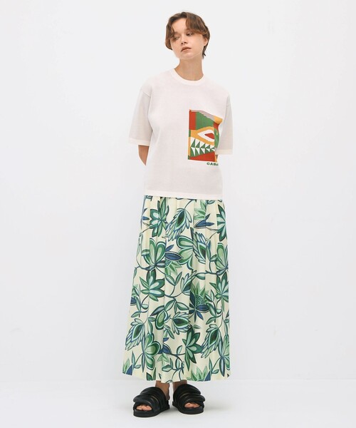 caban(キャバン)の「CABaN フィッシュジャカード ハーフスリーブプルオーバー(ニット/セーター・メンズ・ブラック系その他/ホワイト系その他・M/S)」の12枚目の写真