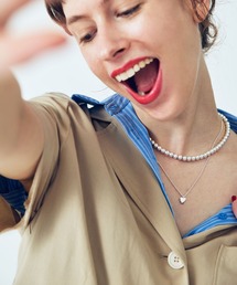 Chocomoo（チョコムー）の「【Chocomoo】VIS別注レイヤードネックレス（ネックレス）」