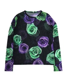 RADIO EVA A295 Rose Sheer Cutsew