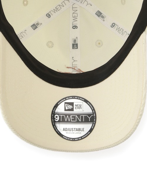 EK BY NEW ERA（イーケーバイニューエラ）の「【NEW ERA(R)/ニューエラ別注】920CS MICRO CORDUROYCAP/リンクコーデ（キャップ・レディース・ネイビー/ブラウン/オフホワイト・FREE）」の8枚目の写真