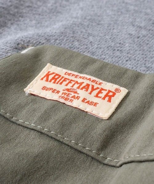 KRIFF MAYER Lady's Collection（クリフメイヤーレディースコレクション）の「【本体綿100％】異素材切替ざっくり裏毛ジャケット（パーカー・レディース・ベージュ/パープル/カラフル/ブラック/ナチュラル/グレー・MEDIUM/LARGE）」の19枚目の写真