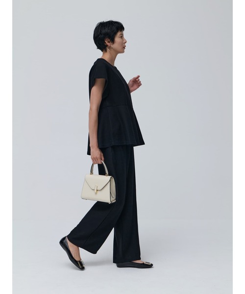 tシャツ 「Daily Luxe」ペプラムトップス レディース セール】【Daily Luxe】ペプラムトップス（Tシャツ/カットソー