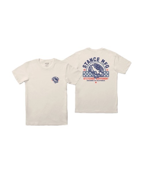 STANCE(スタンス)の「【STANCE/スタンス】バックプリントTシャツ CLASSIC PREY TEE(Tシャツ/カットソー・メンズ・ブラック/ホワイト・LARGE/X-LARGE/MEDIUM)」の2枚目の写真