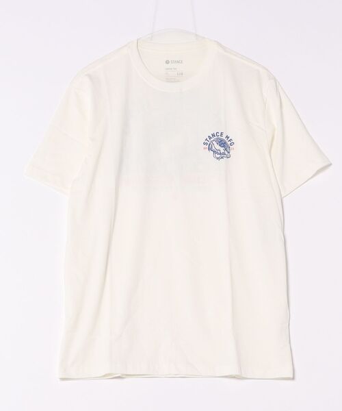 STANCE(スタンス)の「【STANCE/スタンス】バックプリントTシャツ CLASSIC PREY TEE(Tシャツ/カットソー・メンズ・ブラック/ホワイト・LARGE/X-LARGE/MEDIUM)」の3枚目の写真