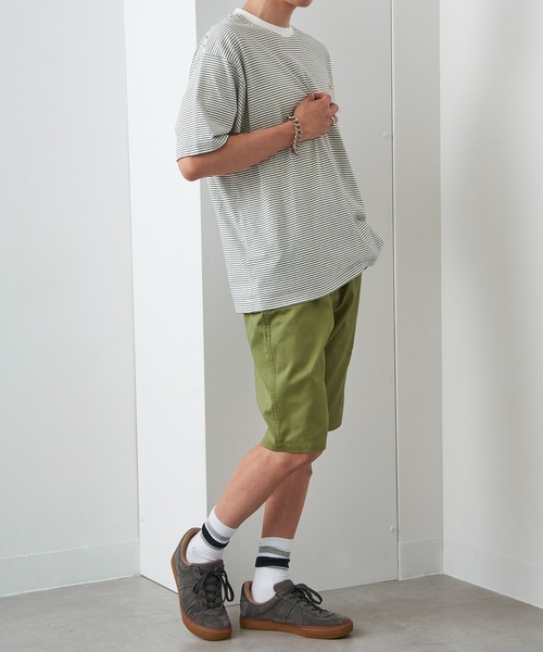 SETUP7(セットアップセブン)の「【SETUP7】T/Cツイルサイドポケットハーフパンツ RMS-52506 MES(その他パンツ・メンズ・マスタード/ブラック/ホワイト/グリーン/ネイビー・LL/M/L)」の6枚目の写真