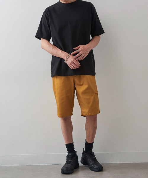 SETUP7(セットアップセブン)の「【SETUP7】T/Cツイルサイドポケットハーフパンツ RMS-52506 MES(その他パンツ・メンズ・マスタード/ブラック/ホワイト/グリーン/ネイビー・LL/M/L)」の17枚目の写真