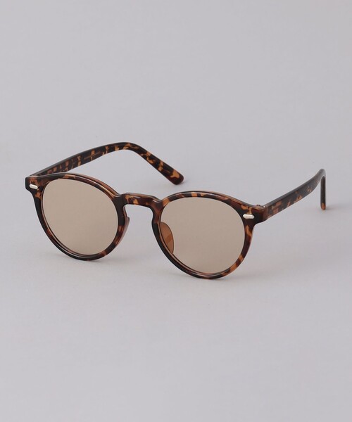 coen(コーエン)の「ボストンサングラス(サングラス・メンズ・ブラック/ダークブラウン/ベージュ/その他1・FREE)」の3枚目の写真