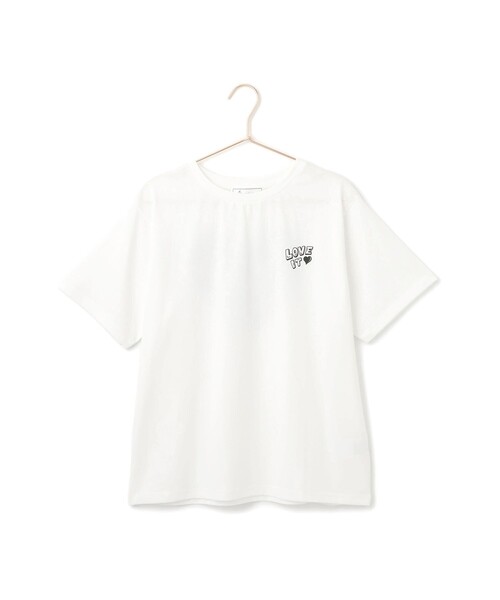 Chocomoo(チョコムー)の「【Chocomoo×ROPE' PICNIC】【接触冷感】アソートTシャツ(Tシャツ/カットソー・レディース・ホワイト系その他/ホワイト系その他2/ホワイト・38)」の20枚目の写真