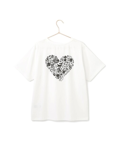 Chocomoo(チョコムー)の「【Chocomoo×ROPE' PICNIC】【接触冷感】アソートTシャツ(Tシャツ/カットソー・レディース・ホワイト系その他/ホワイト系その他2/ホワイト・38)」の21枚目の写真