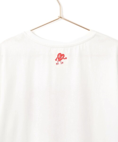 Chocomoo(チョコムー)の「【Chocomoo×ROPE' PICNIC】【接触冷感】アソートTシャツ(Tシャツ/カットソー・レディース・ホワイト系その他/ホワイト系その他2/ホワイト・38)」の8枚目の写真