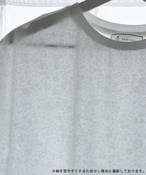 Chocomoo(チョコムー)の「【Chocomoo×ROPE' PICNIC】【接触冷感】アソートTシャツ(Tシャツ/カットソー・レディース・ホワイト系その他/ホワイト系その他2/ホワイト・38)」の12枚目の写真