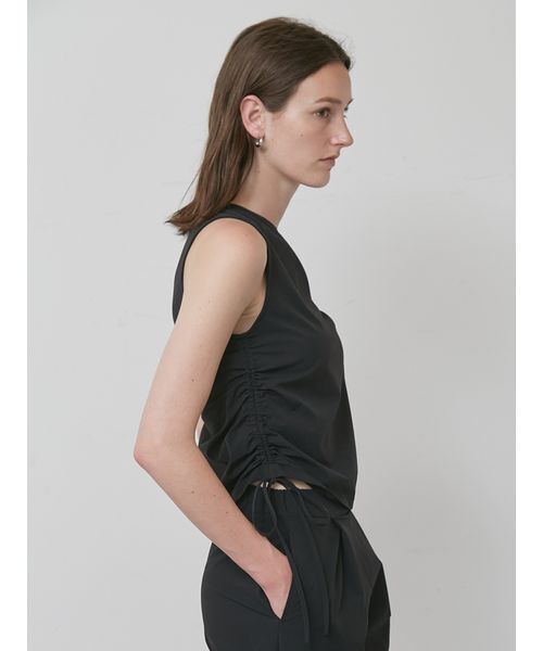 tシャツ 「S/S(エスバイエス)」アシンメトリートップス「ウォッシャブル・UV・接触冷感」 レディース S/S(エスバイエス)】アシンメトリートップス＜ウォッシャブル