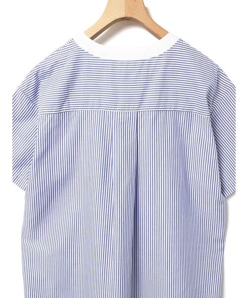 MidiUmi(ミディウミ)の「MidiUmi クレリックストライプシャツ(シャツ/ブラウス・レディース・ライトブルー/ベージュ/ブラック・FREE)」の22枚目の写真