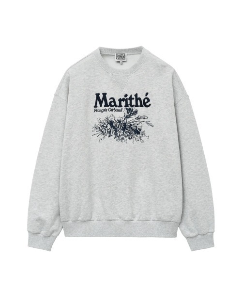 【新品】MaritheFrancoisGirbaud 長袖トップス　スウェット Marithe + Francois Girbaud マリテフランソワジルボー