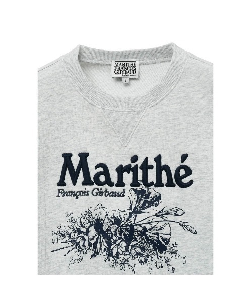 FLOWER OVERSIZED SWEATSHIRT（スウェット）｜MARITHE +
