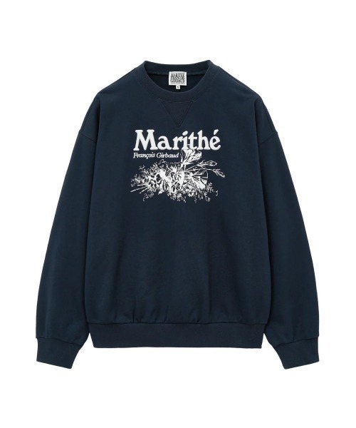 【新品】MaritheFrancoisGirbaud 長袖トップス　スウェット Marithe + Francois Girbaud マリテフランソワジルボー