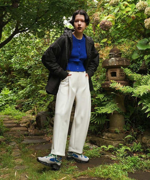OMMO(オーエムエムオー)の「PADDED HOOD SHIRT(その他アウター・レディース・オフホワイト/ブラック・36/38)」の20枚目の写真